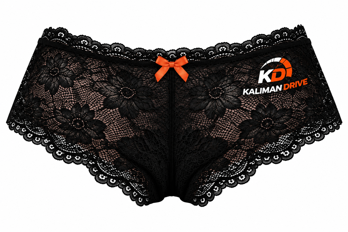 Kaliman Drive Women’s Floral Lace Boyshort Panties