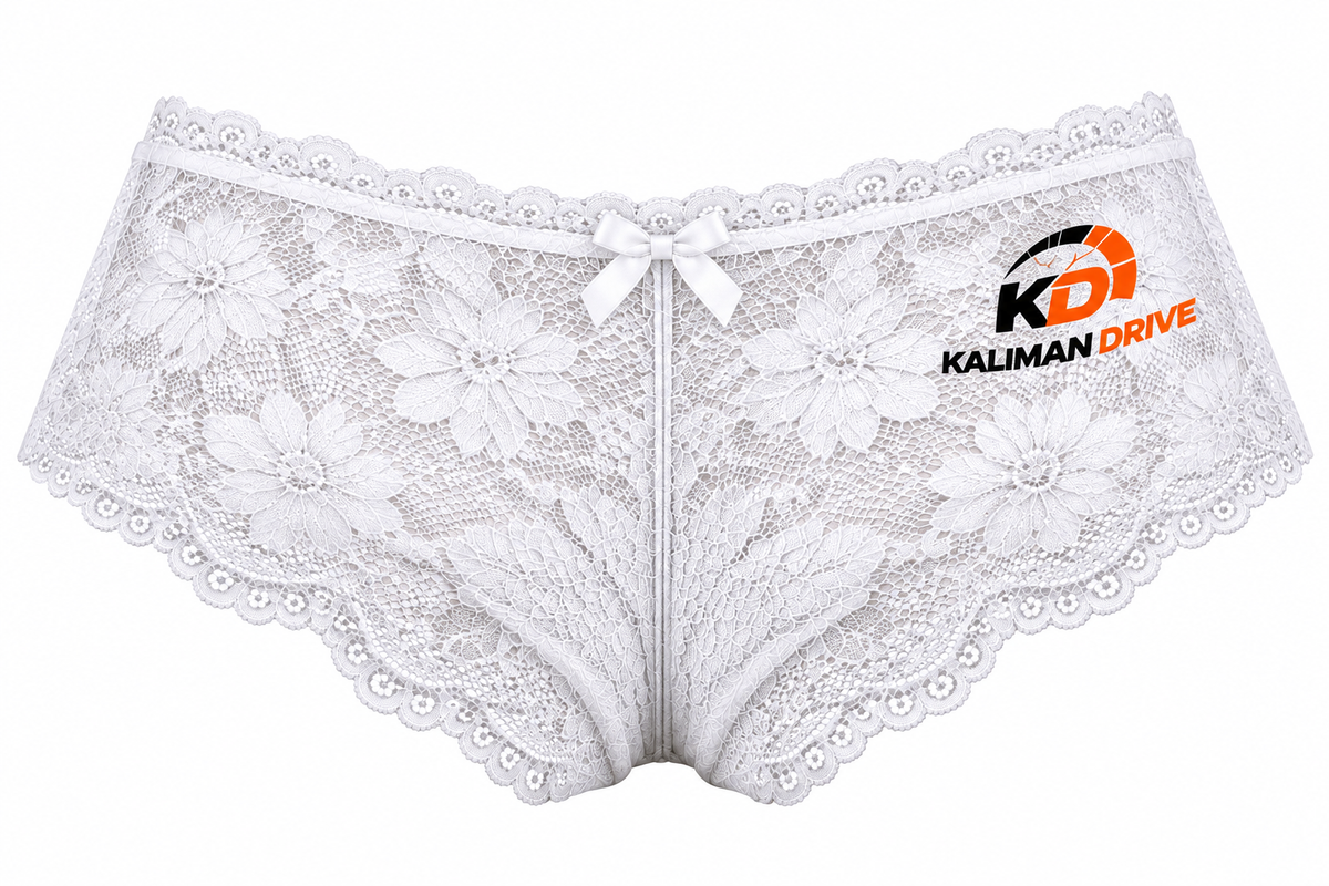 Kaliman Drive Women’s Floral Lace Boyshort Panties